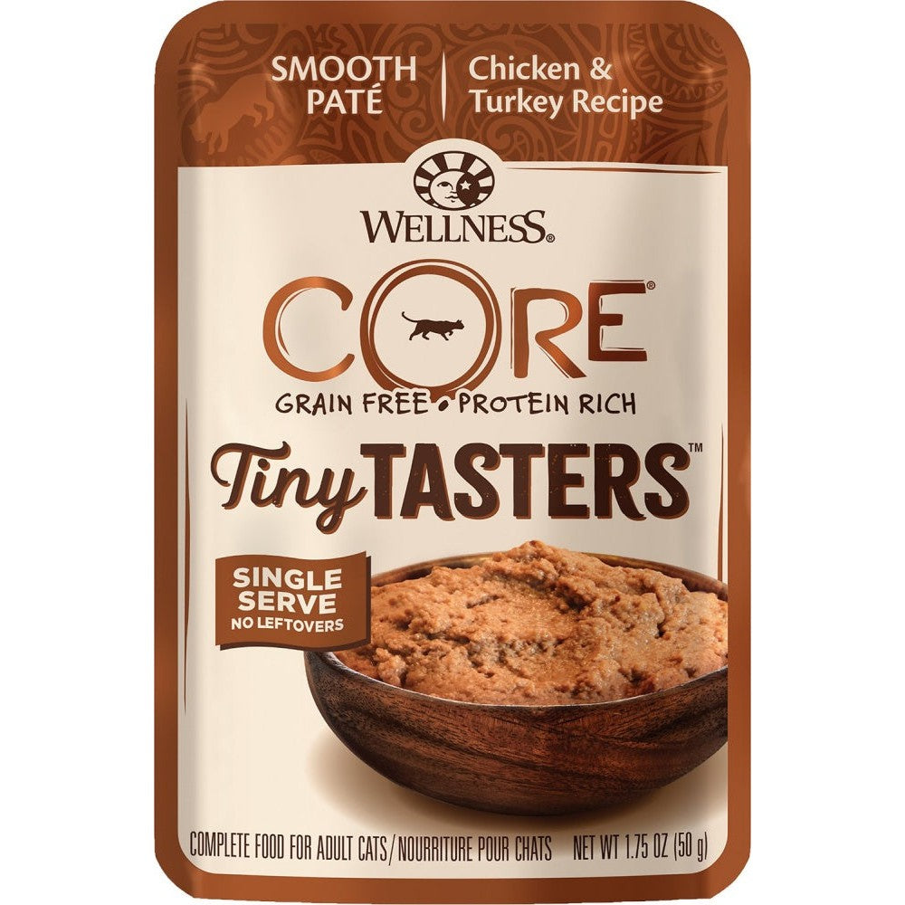 Wellness CORE Tiny Tasters Chicken & Turkey Pate Wet Cat Food