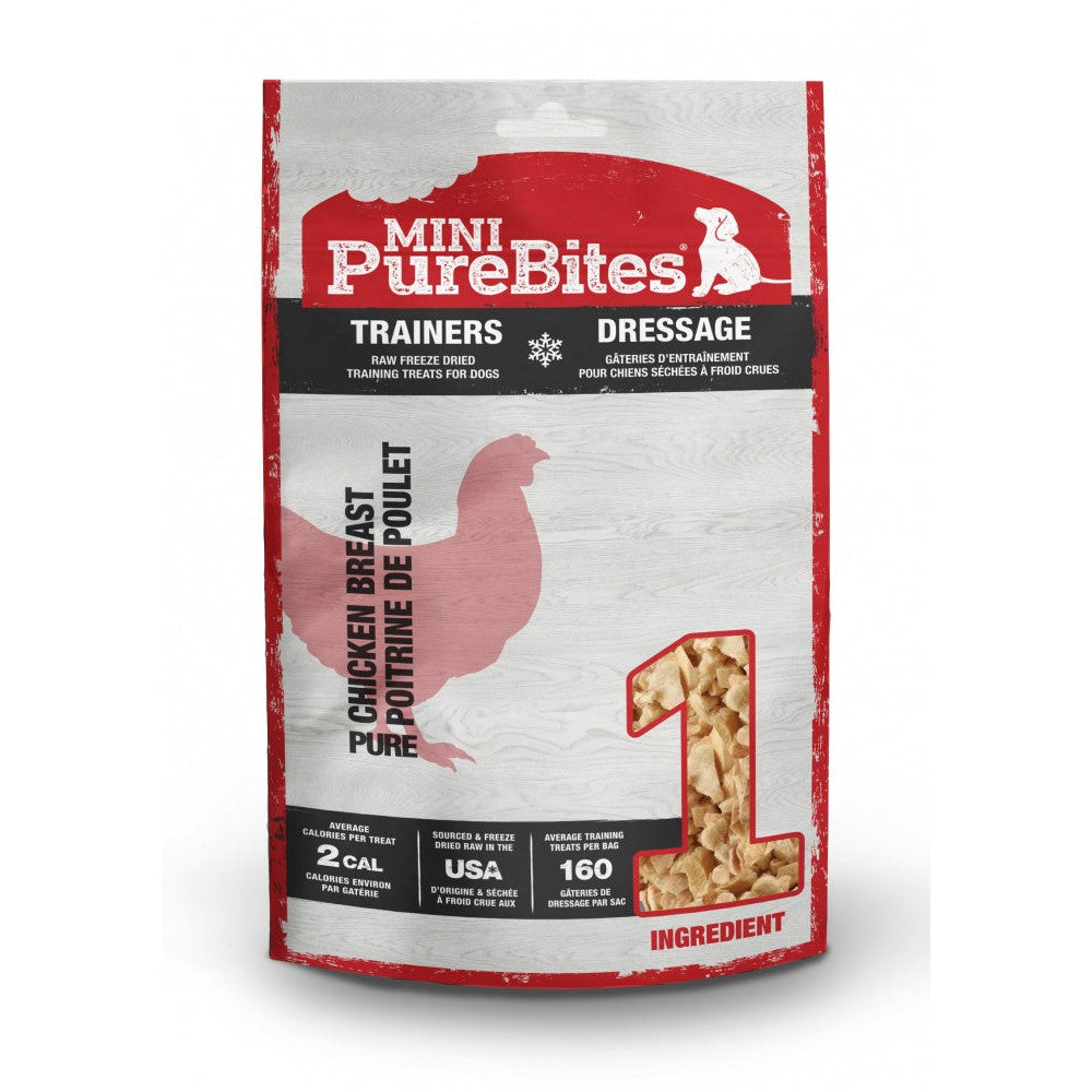 PureBites Mini PureBites Trainers RAW Freeze Dried Chicken Breast Dog Treats