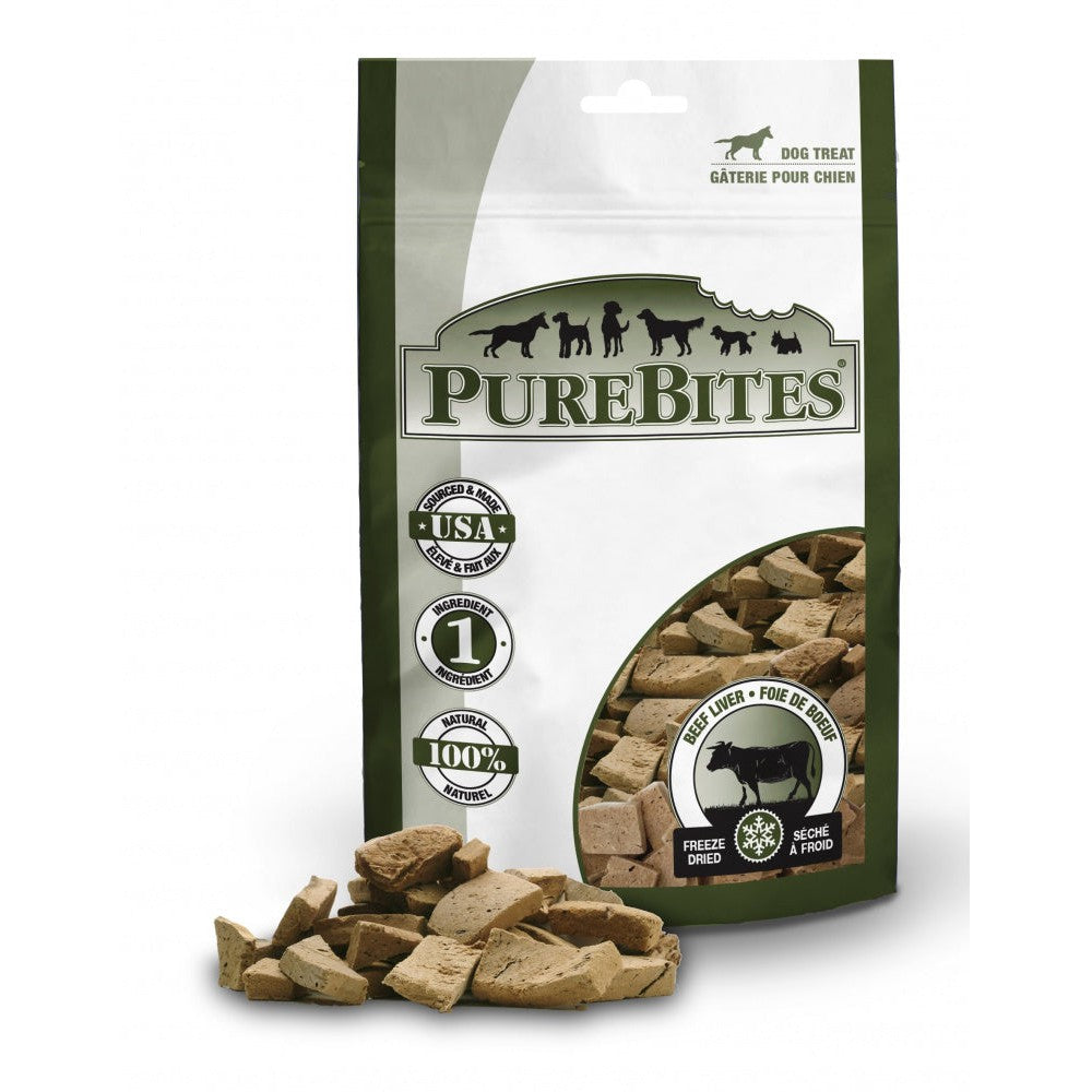 PureBites Beef Liver Freeze Dried Dog Treats