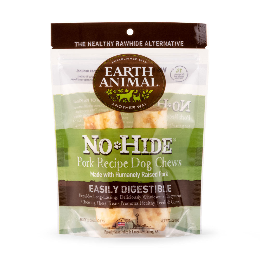 Earth Animal No-Hide Pork Dog Chews