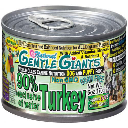 Gentle Giants Non-GMO Grain Free Turkey Dog & Puppy Can Food