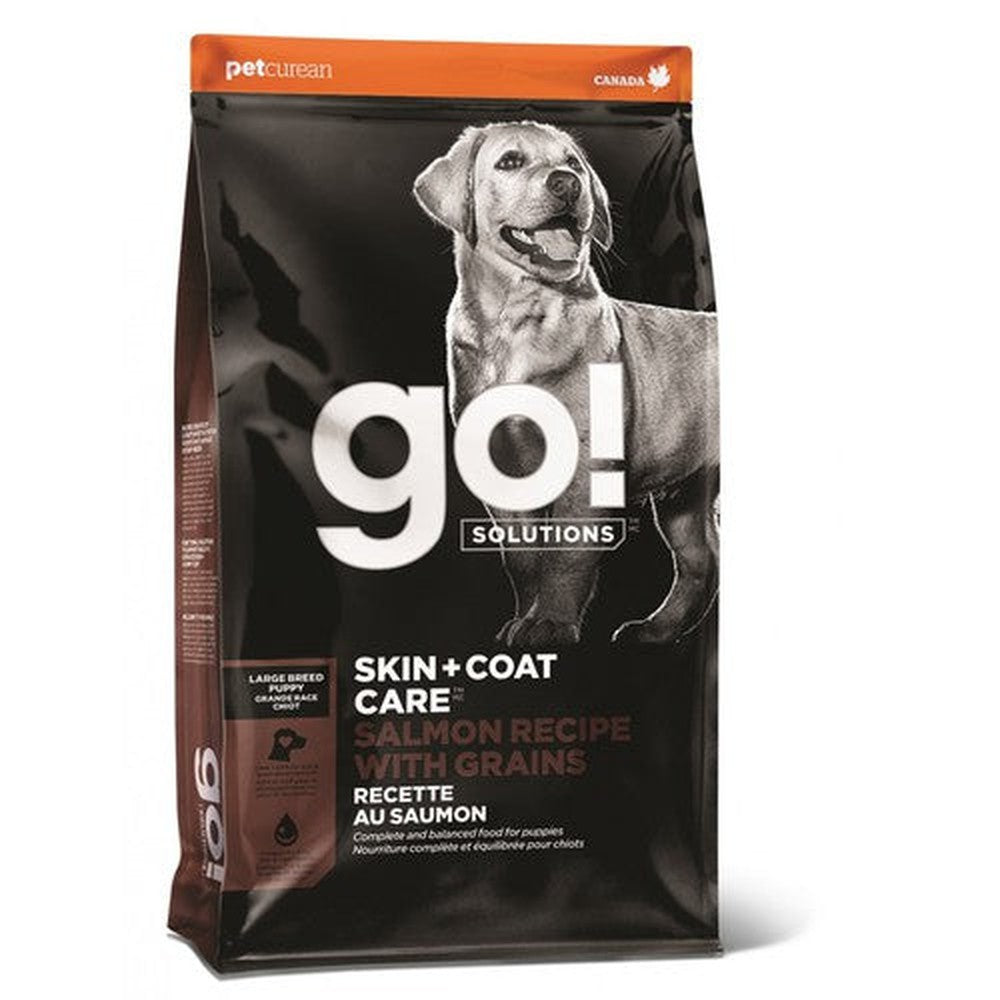 Petcurean Go! Solutions Skin Coat With Grains Large Breed Recipe For Puppies