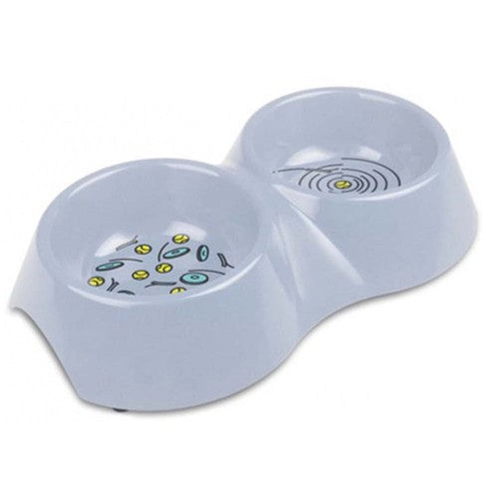 Van Ness Ecoware Double Dish with non skid silicone feet