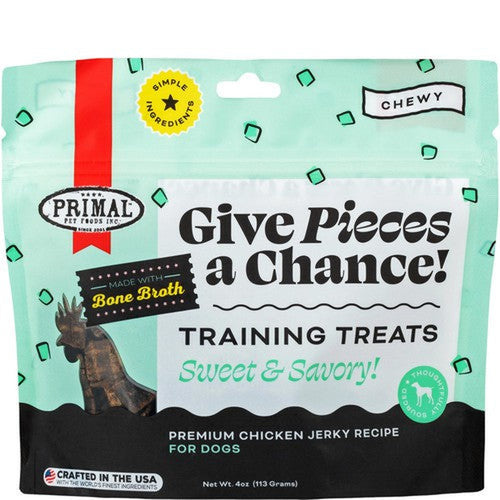 Primal Give Pieces A Chance Chicken with Broth Dog Treat