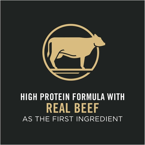 Purina Pro Plan Specialized Beef & Rice Formula With Probiotics High Protein Large Breed Dry Dog Food