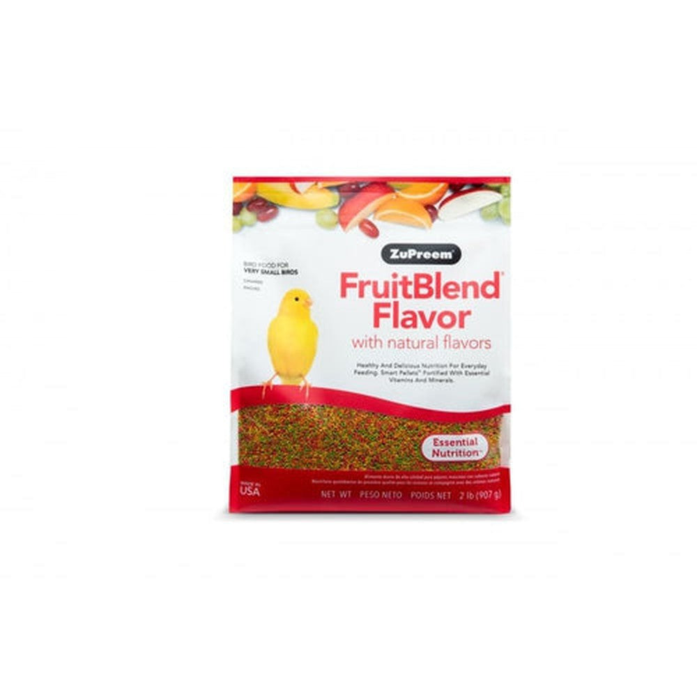 Zupreem FruitBlend Flavor Food with Natural Flavors for Very Small Birds