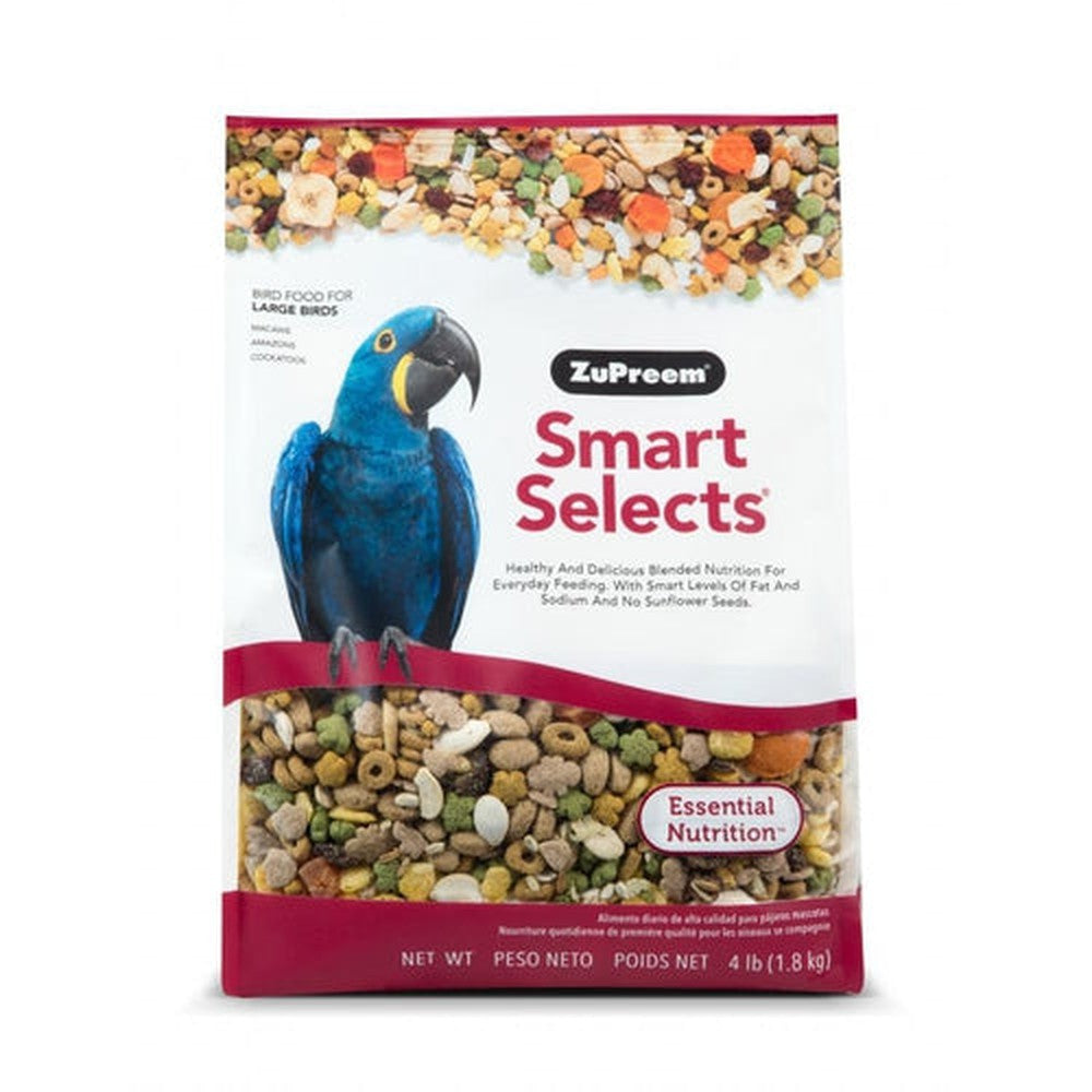 Zupreem Smart Selects Food for Large Birds